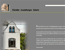 Tablet Screenshot of kunstraub99.com